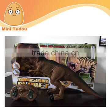 attactive plastic China robot dinosaur with IC and light