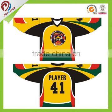 OEM cheap custom korea hockey jersey design