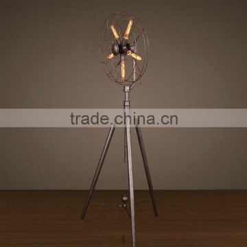 2016 New Style Simple Vintage Iron Floor Lamp Model 5001-L5