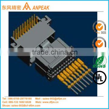 2.5mm Pitch PCB Mounted Electrical Male Female Auto Connector and Terminals 20 Pin
