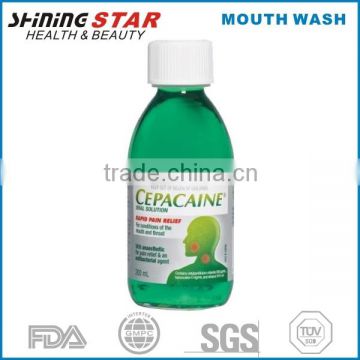 reduce the gingival bleeding mouth rinse