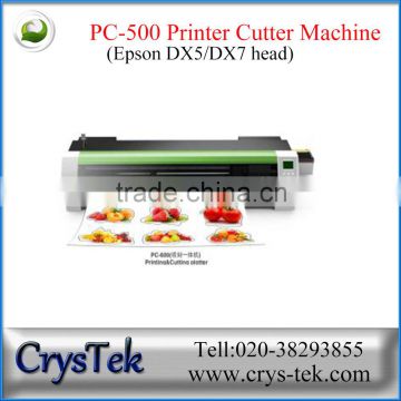 PC-500 printer printing and cutting plotter machine to print vinyl sticker