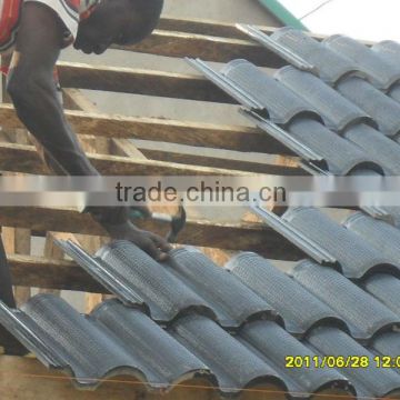 Cement roof tile