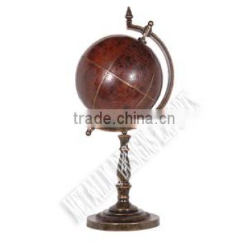 Antique World Globe with tall base