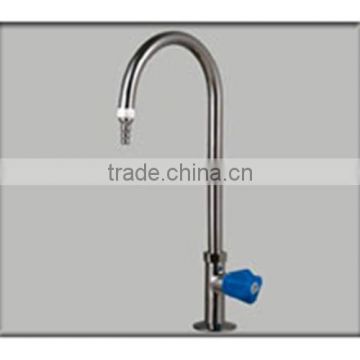 Laboratory deck mounted Stainless steel water faucet