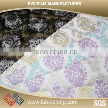 Welcome your own design Membrane Press Foil PVC Film Adhesive Rigid Pvc Film