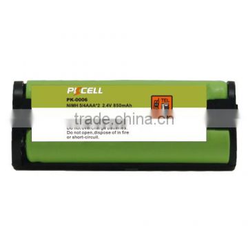 HHR-P105 cordless phone Ni-MH 5/4AAA 2.4V 850MAH rechargeable battery pack