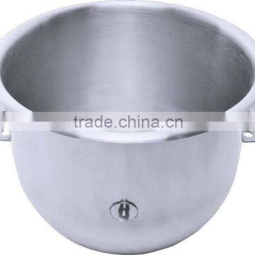 Stainless Steel Mixing Bowl with Different Sizes,Food Machine Fittings