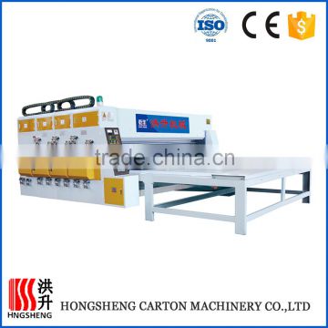 high speed used corrugated carton flexo printing machine