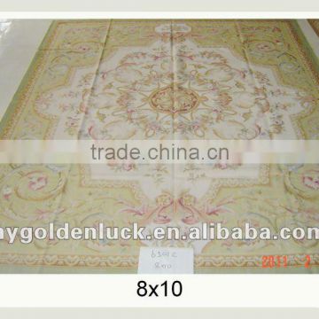 8x10 Hand woven traditional chinese wool carpet