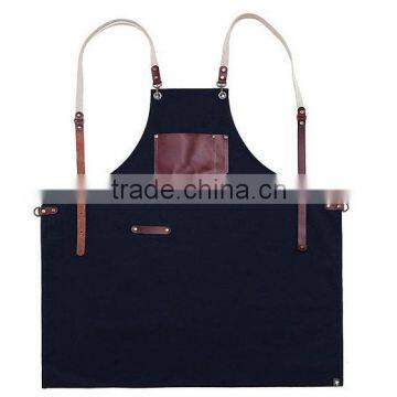 custom high quality canvas chef apron for men