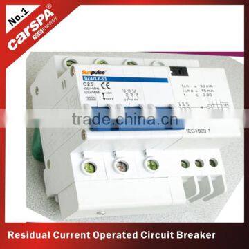 DZ47LE-63 residual current operated miniature circuit breaker 3P/6A/230VAC