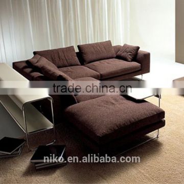 Bomio fabric solid wood Fabric down construction sofa set