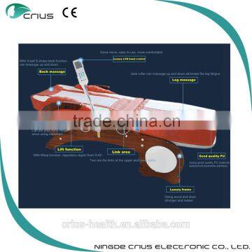 Crius Full body 3D Modern Design soft jade massage bed