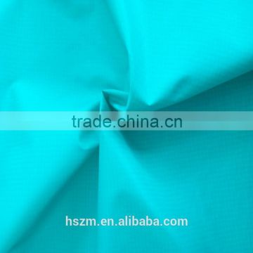 China 20D 100% Nylon Tafatte coated Bule fabric For garment Bags