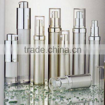 cylindrical airless pump bottle 20ml 30ml 50ml