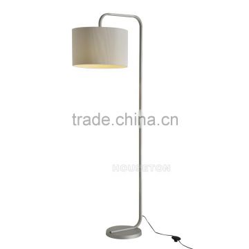 Hot selling home white fabric lamp stand lighting,White fabric lamp stand lighting,Lamp stand lighting F1007B