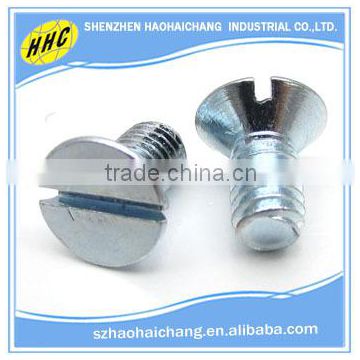 China OEM manufacturer nonstandard slotted metal screw