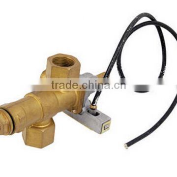 Gas auto shut-off thermocouple brass water heater safety valve with ignitor
