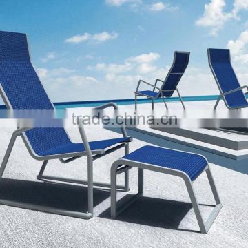 2016 New design modern outdoor beach sun lounger swimmingpool chair