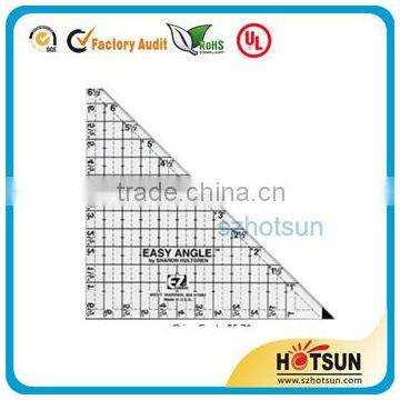 Custom Clear Acrylic Triangular Ruler