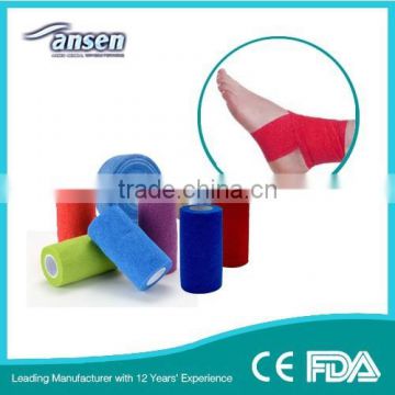Cohesive Wrap Elastic Bandage for Wound Care Dressing