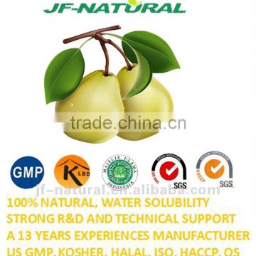 food grade Pear Puree Powder ISO, GMP, HACCP, KOSHER, HALAL certificated.