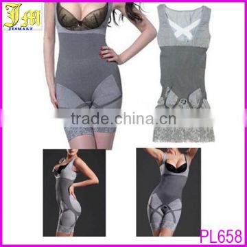 Gray Color Eco-Friendly Sexy Women's Natural Bamboo Charcoal Slimming Body Shaper X-XL OR XXL-XXXL