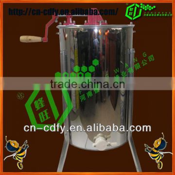 hot sell stainless steel manual 3 frames honey extractor