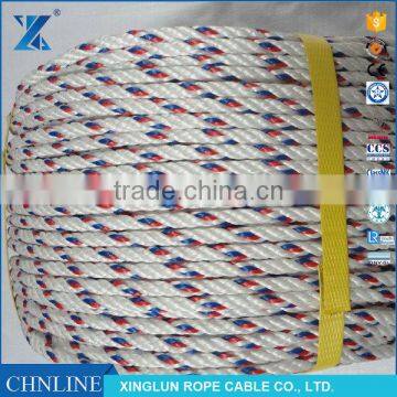 cheap PP ropes manufacturers 14 mm/pp marine cord three colours