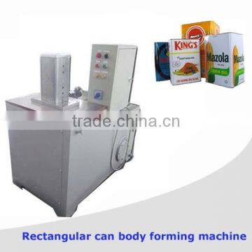 Semi-automatic chemical rectangular can machine proudction line