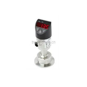 variable pressure switch with display for sanitary applications