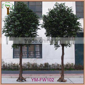 Real trunk artificial ficus tree for export sale
