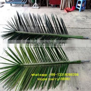 LXY071910 manufacturer all kinds of artificial palm tree branches and leaves