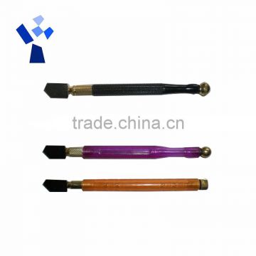 High Quality Multicolor Long Handle Oiling Rolling Glass Cutter