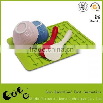 Non Slip Silicone Dish Drying Mat Table Mat