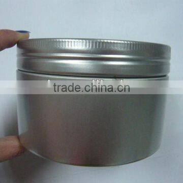 Large Round Candle Tin with screw lid