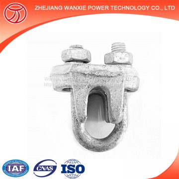 Wanxie JK series guy clips steel wire clip metal cable clamp