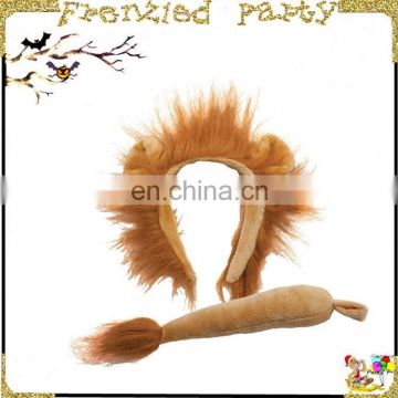 Lion EarsTail Bow funny Animal headband FGHD-0013