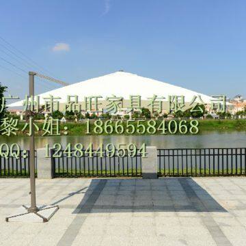 Swimming Pool Logo Portable Printed Blue Outdoor Umbrella Easy to clean