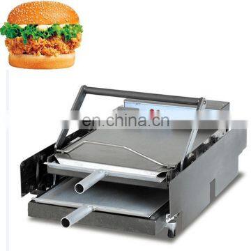 All stainless steel electric commercial hamburger making machine
