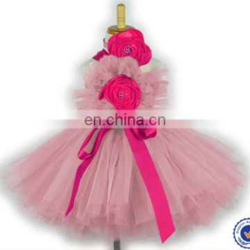 mixed color wholesale free shipping ballet tutuless Floral tutu dress
