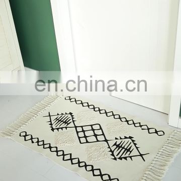 Chinese design floor decoration hand tufted and printed carpet rug for living room