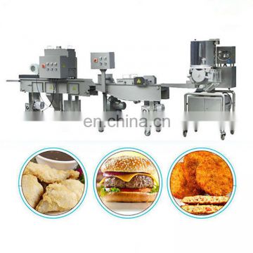 Hamburger patty forming machine/ meat pie cutter/ chicken nugget production line