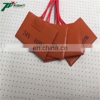 Industrial silicone industrial heater pad/bed for extrusion machine