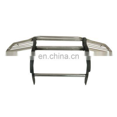 Factory direct sale 201 stainless steel auto Nudge Bar Bull Bar Front Bumper for Toyota Prado