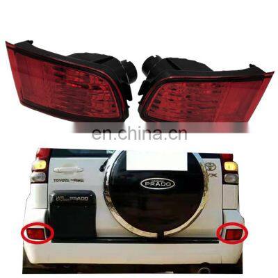 Car accessories Rear Fog Lights  back bumper light 81591-60131 81591-60130 for prado 120