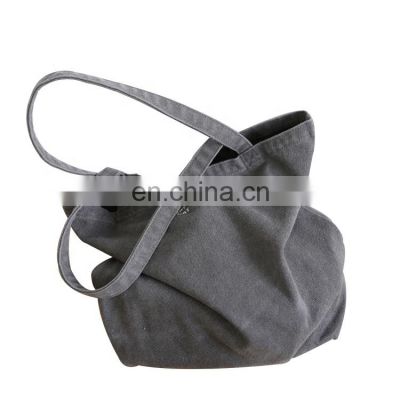 Hot Sales Canvas Linen Cotton Durable Women Tote Shopping Bag