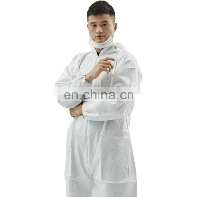 disposable chemical protective coverall with hood