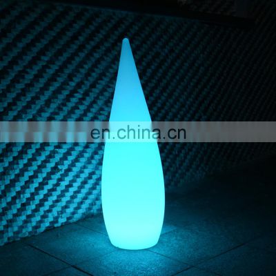 large outdoor lighted Christmas  /Outdoor waterproof PE plastic led rechargeable floor lamps home decor modern home decor lights